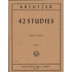 Kreutzer, Rodolphe - 42 Studies for Violin